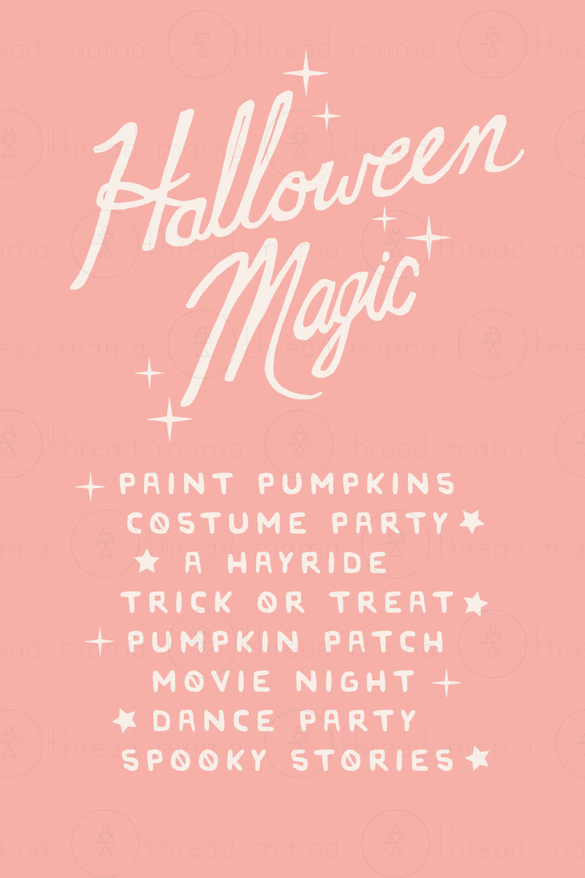 Halloween Magic (Set) / OPAL + OLIVE X THREAD MAMA