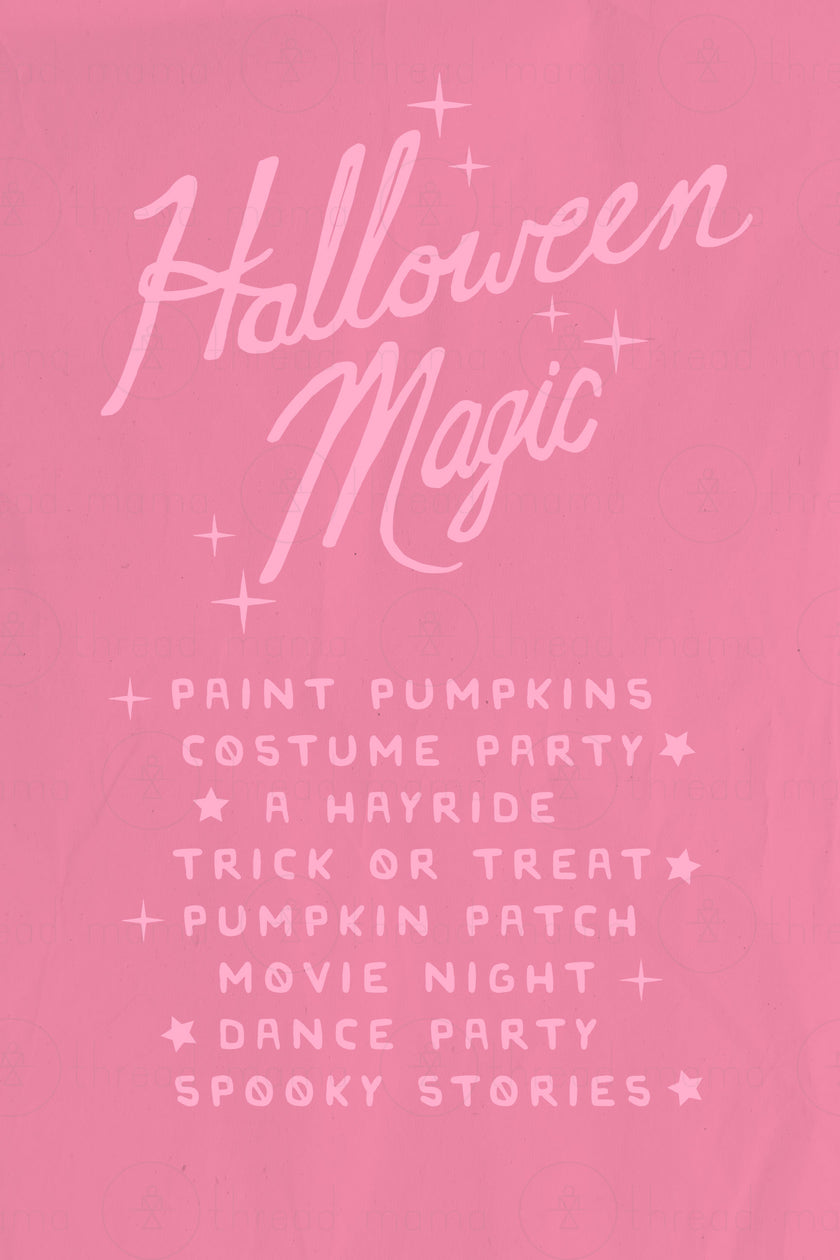 Halloween Magic (Set) / OPAL + OLIVE X THREAD MAMA