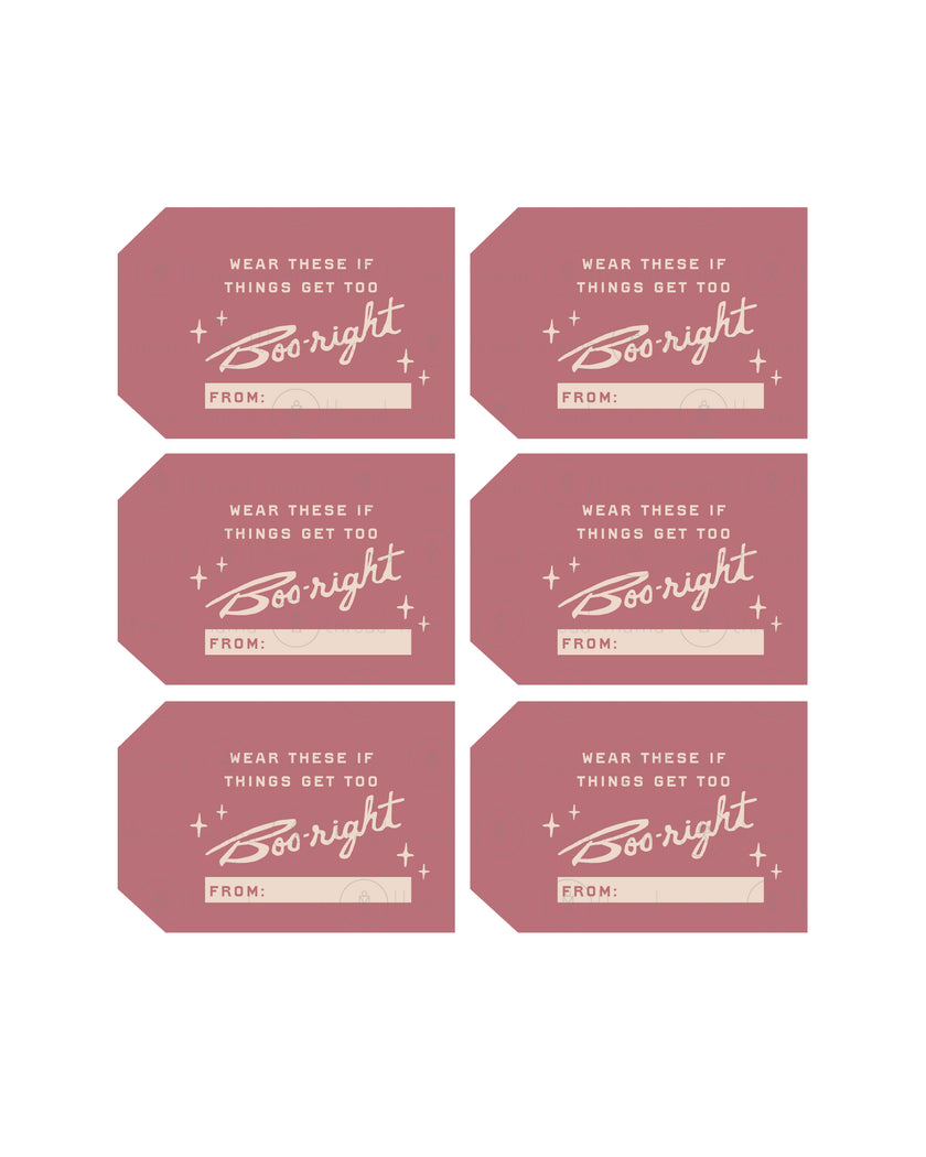 Halloween Tags & Flags - (Vol.6)