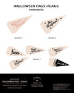 Halloween Flags & Tags (Vol.7) - Pennants