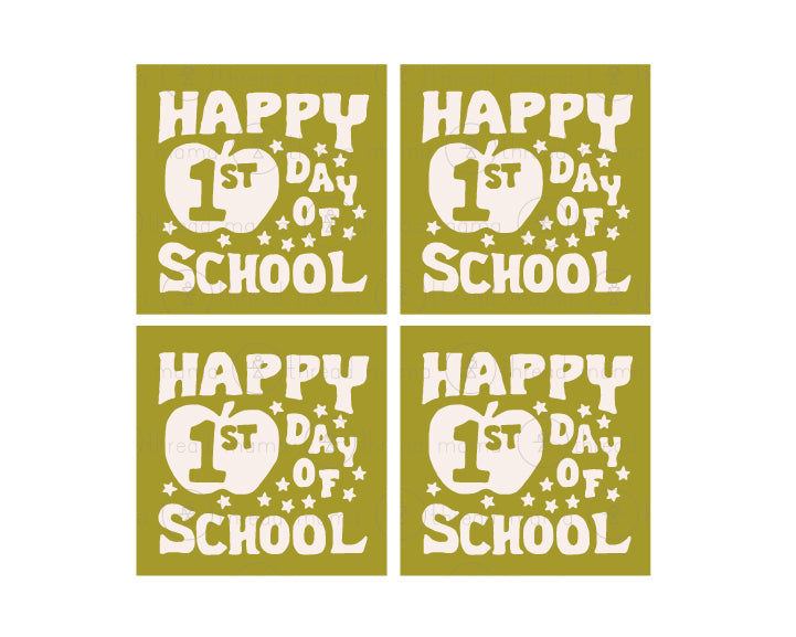 Back To School - Teacher Gift Tags and Flags (Vol.4)