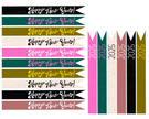 New Year's Eve Tags, Flags - (2025)