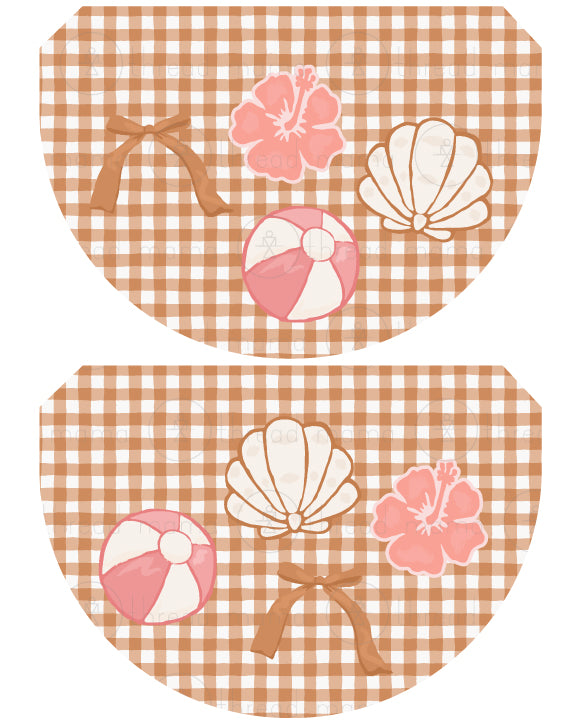 Hawaiian Birthday - Tags and Flags