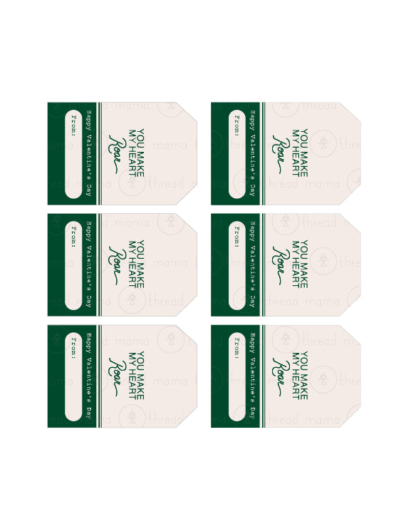 Valentine's Tags, Flags - (Vol.5) Part II