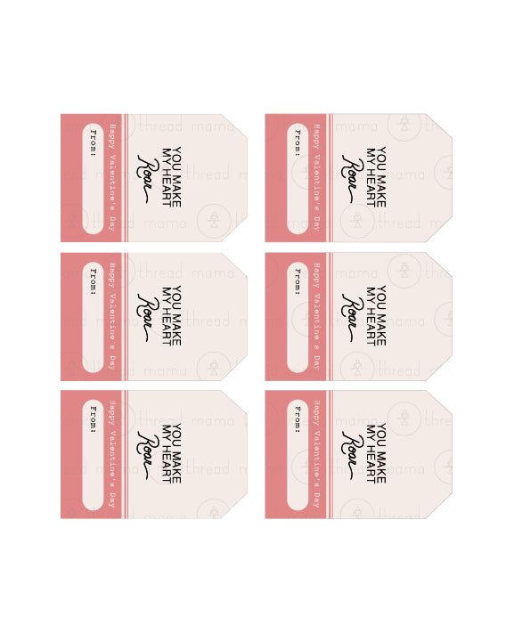 Valentine's Tags, Flags - (Vol.5) Part II