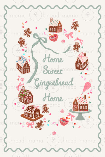 Home Sweet Gingerbread Home - Set