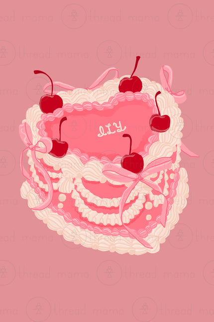 ILY Cake - Set
