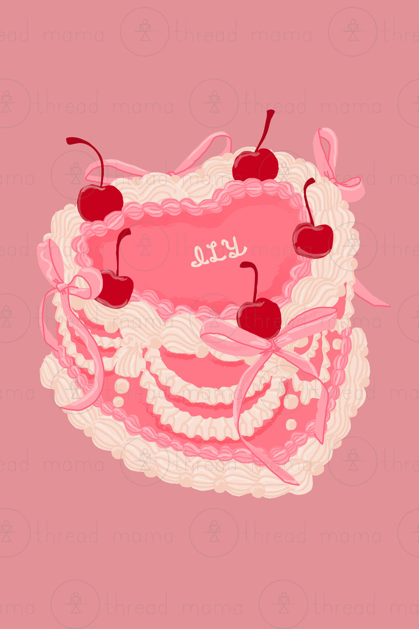 ILY Cake - Set