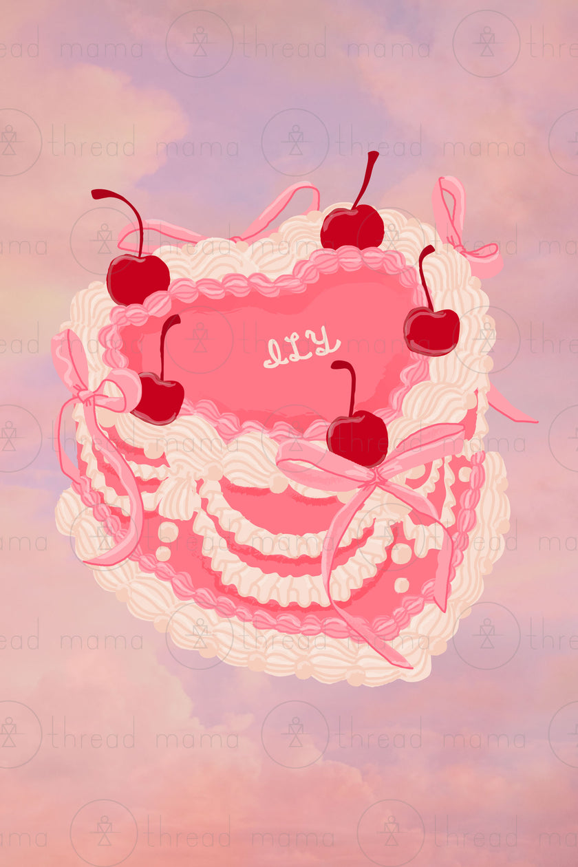 ILY Cake - Set