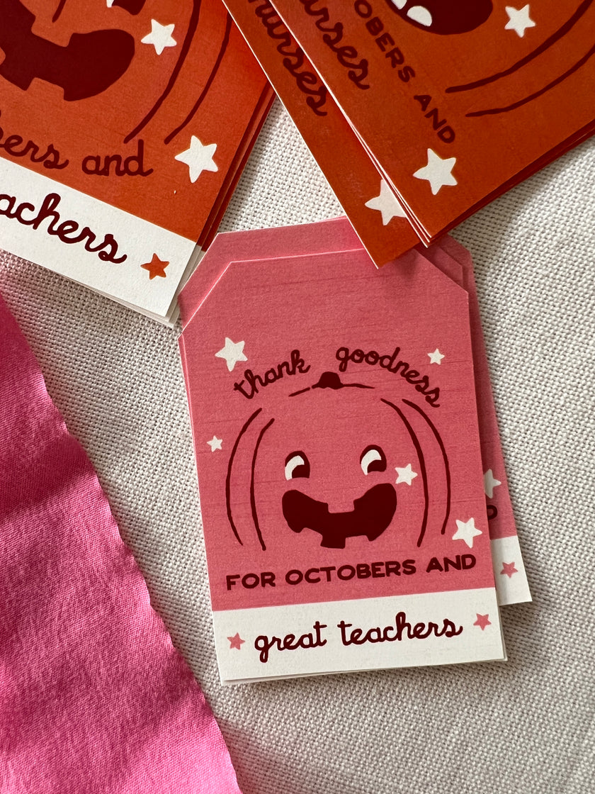 Halloween Flags & Tags (Vol.7) - Thank Goodness