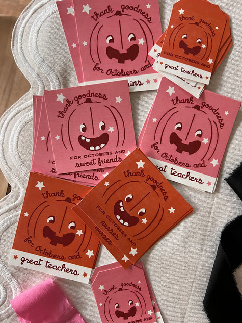Halloween Flags & Tags (Vol.7) - Thank Goodness