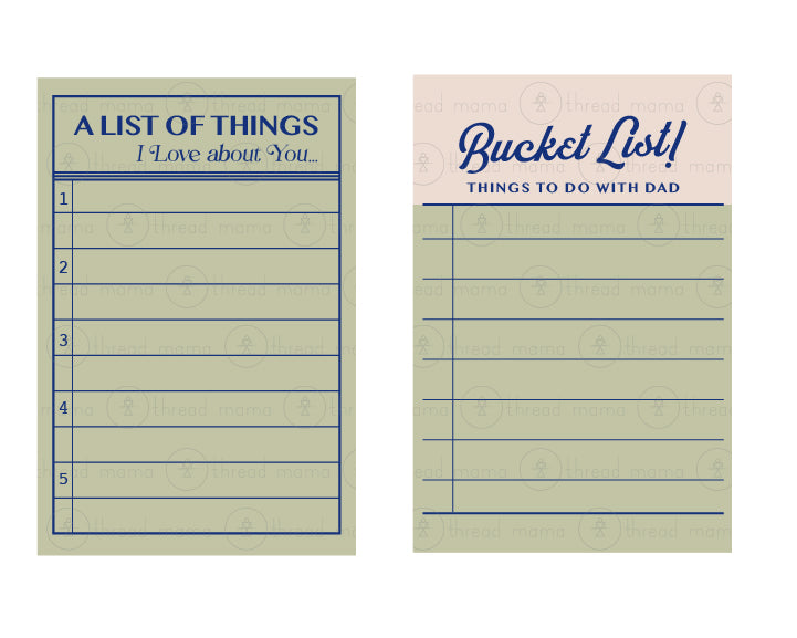 Father's Day Tags & Poster (Vol. 5)