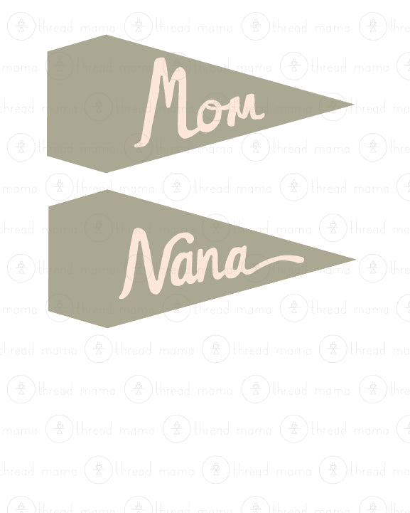 Mother's Day Tags and Flags (Vol.4)