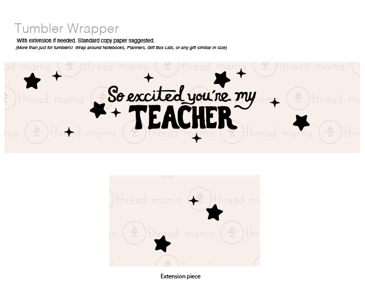 Back To School - Teacher Gift Tags and Flags (Vol.4)