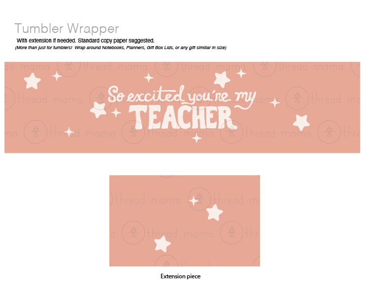 Back To School - Teacher Gift Tags and Flags (Vol.4)