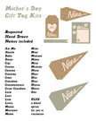 Mother's Day Gift Tag Kits (Vol.4)