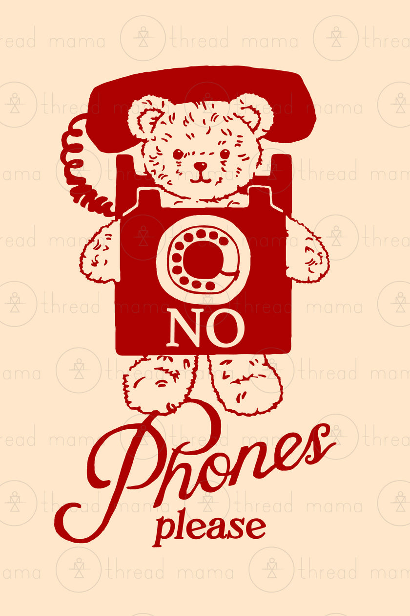 No Phones Please - Set