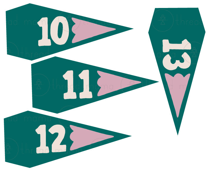 Mermaid Tags and Flags (Vol.3)