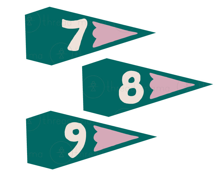 Mermaid Tags and Flags (Vol.3)