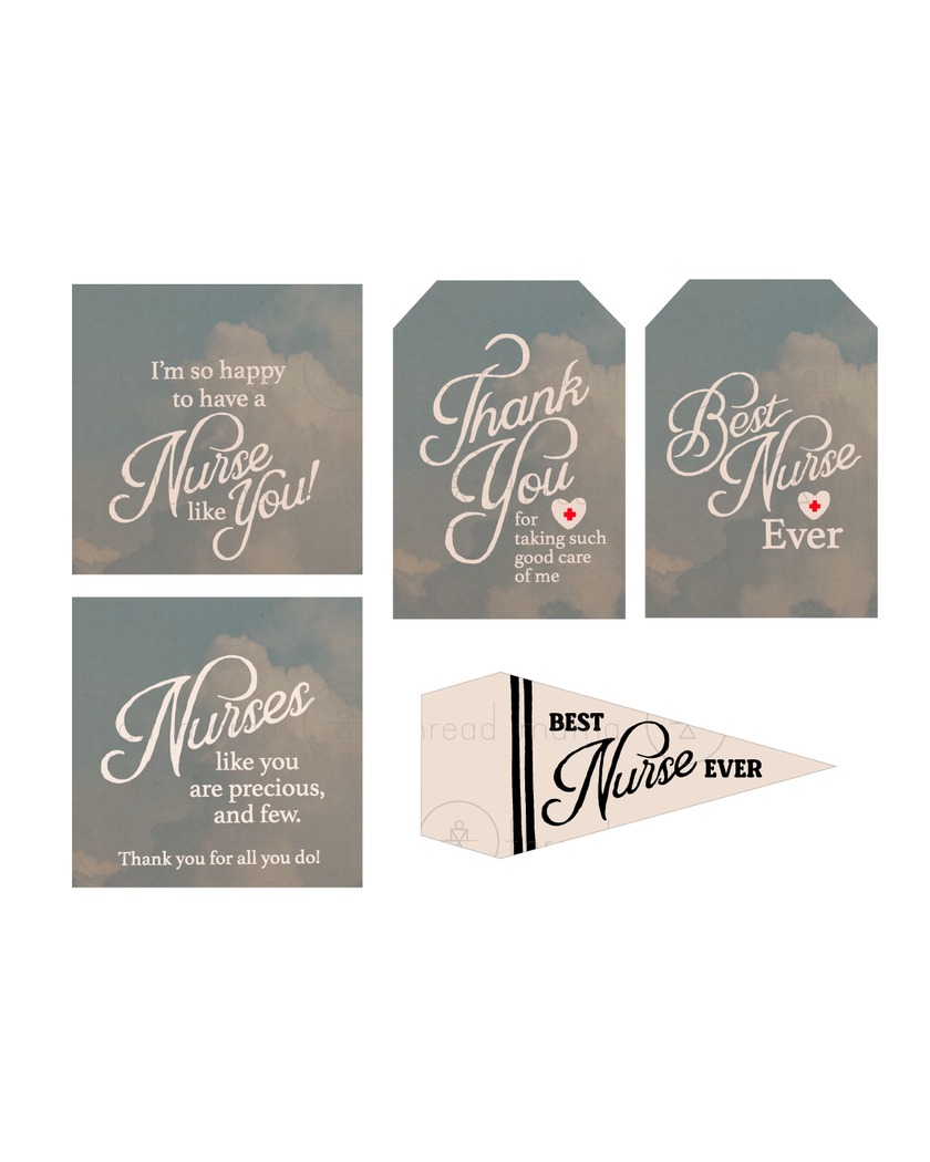 Happy Nurses Week Tags and Flags (Vol.3)