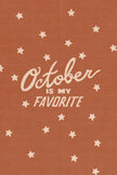 October is my Favorite - Set