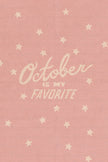 October is my Favorite - Set