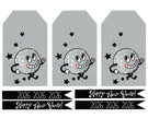New Year's Eve Tags, Flags - (2026)