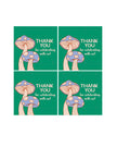 Mushroom Birthday Party Favor Tags