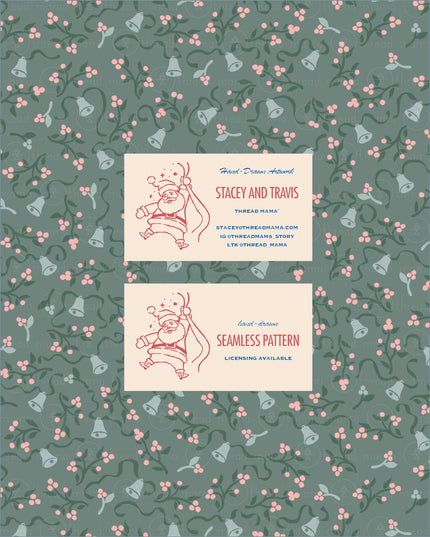 Pattern_091926_ChristmasFlorals - SET (Seamless)