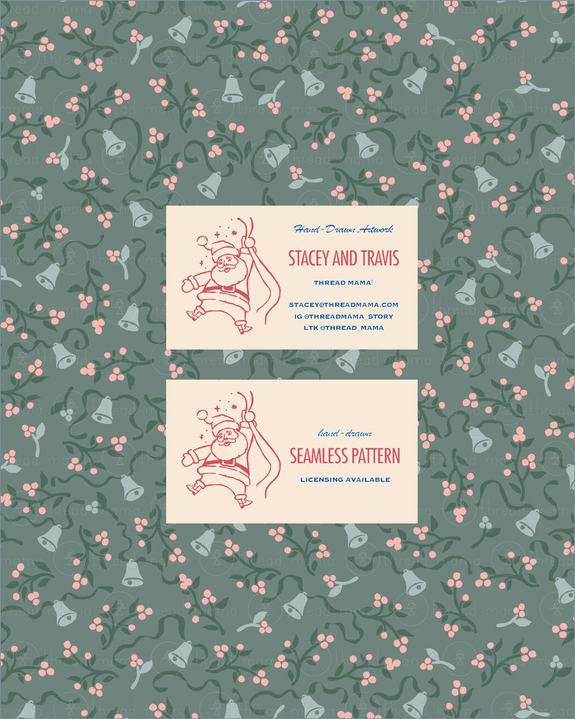 Pattern_091926_ChristmasFlorals - SET (Seamless)