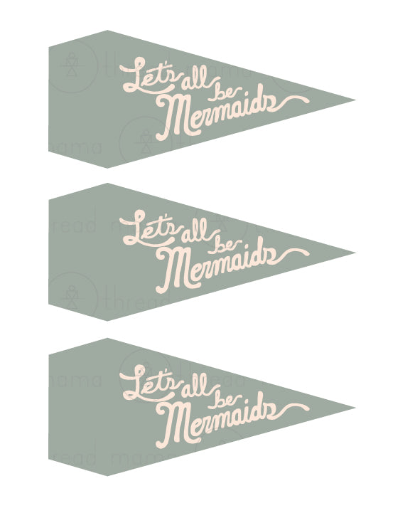 Mermaid Tags and Flags (Vol.3)