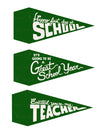 Back To School - Teacher Gift Tags and Flags (Vol.4)