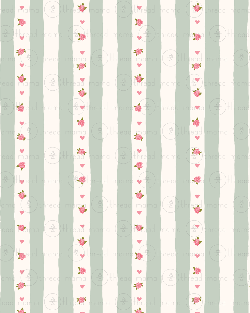 RepeatingPattern_268E_MintStripes3 (Seamless)