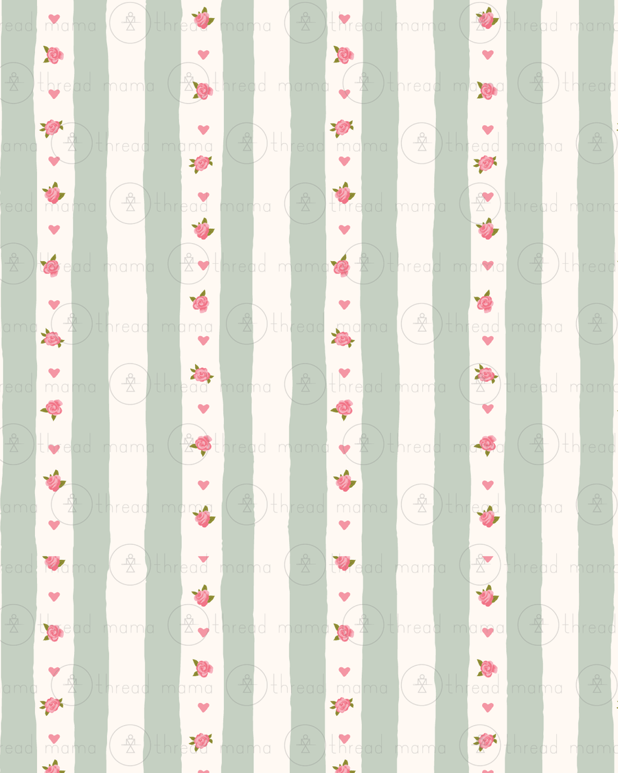 RepeatingPattern_268E_MintStripes3 (Seamless)