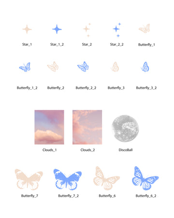 Enchanted Elements - Set (Graphic Elements)