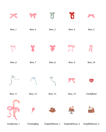 Christmas Graphic Elements (Vol.5)