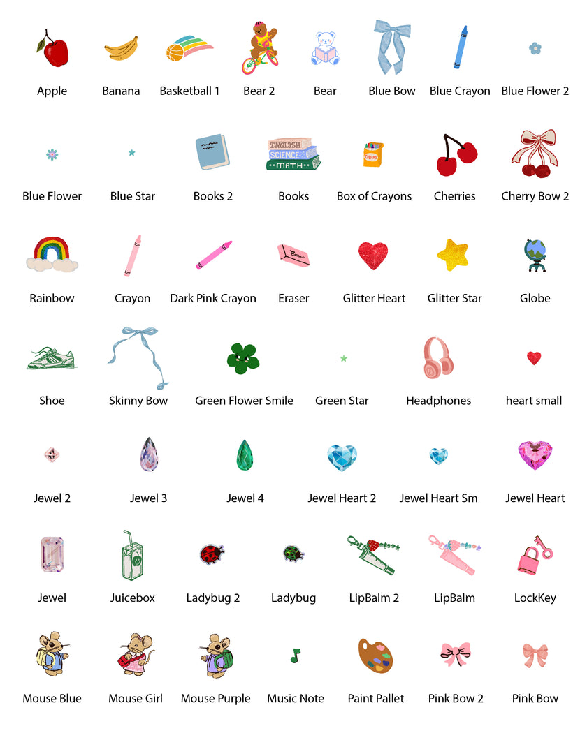 Back to School (Vol.5) - Set (Graphic Elements)