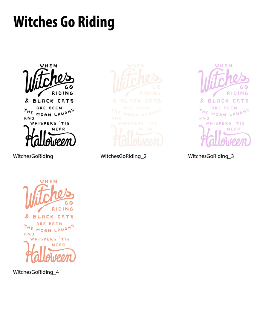 Halloween - (Vol.3) Opal+Olive Signs (Graphic Elements)