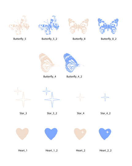 Enchanted Elements - Set (Graphic Elements)