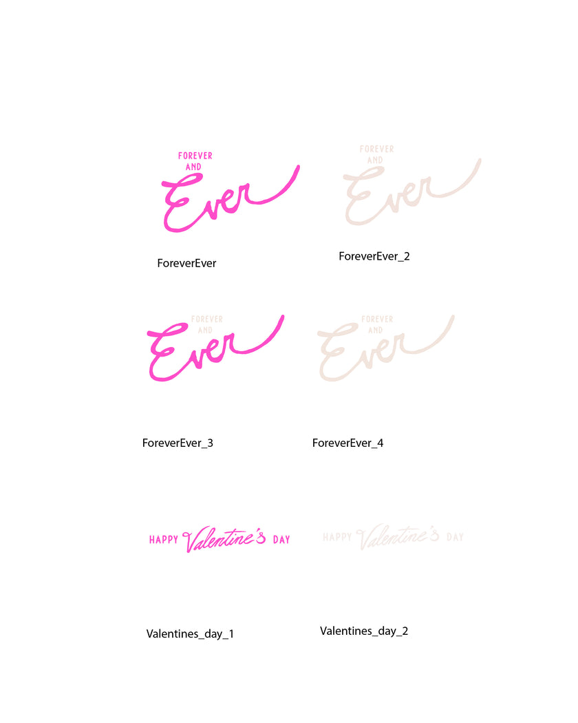 Valentine's (Vol.5) - Set (Graphic Elements)