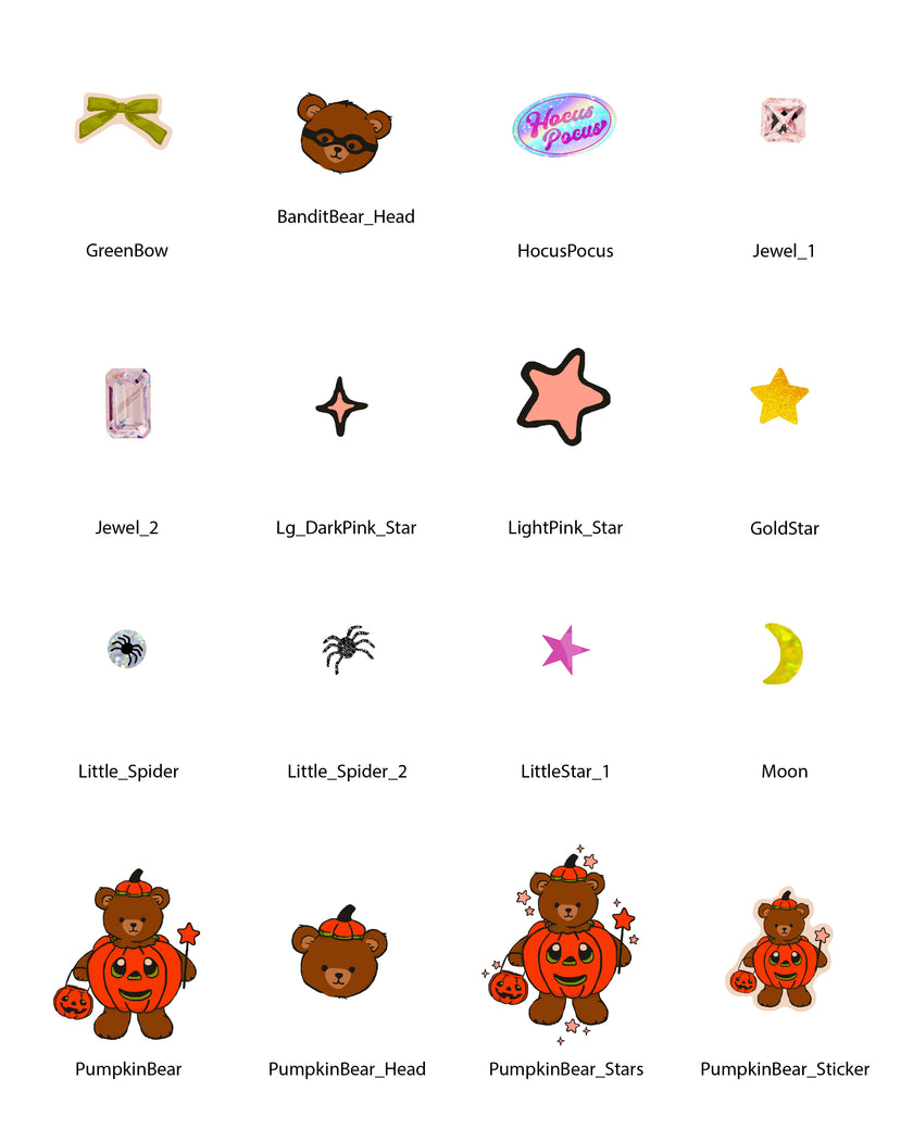 Halloween Elements (Vol.4) - Set (Graphic Elements)