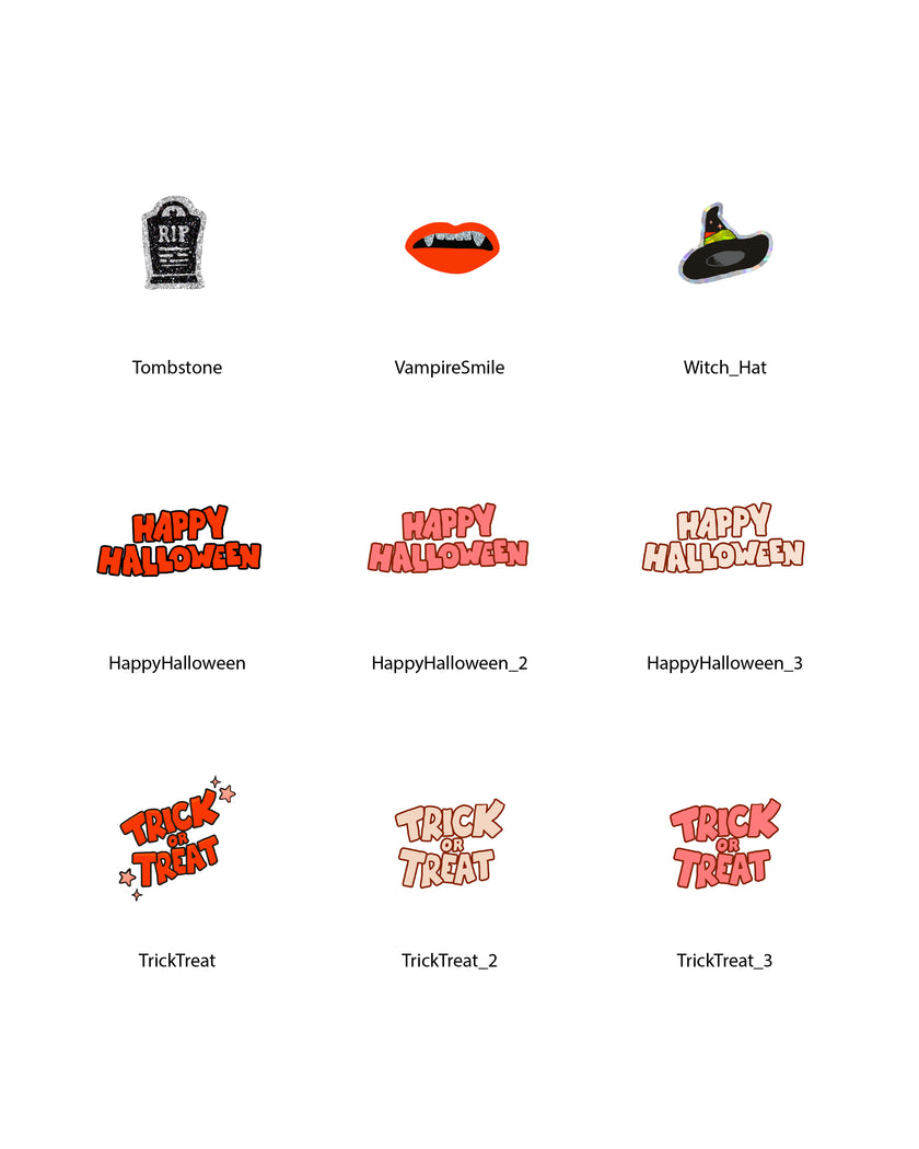 Halloween Elements (Vol.4) - Set (Graphic Elements)