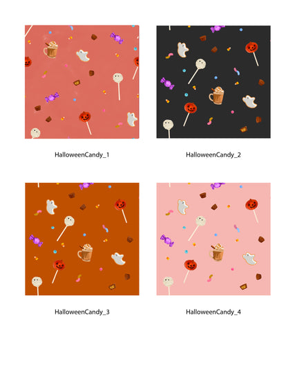 Repeating Pattern 082225_Halloween Candy - Set (Seamless)