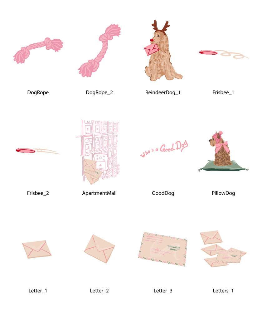 Christmas Elements (Vol.6) - Set (Graphic Elements)