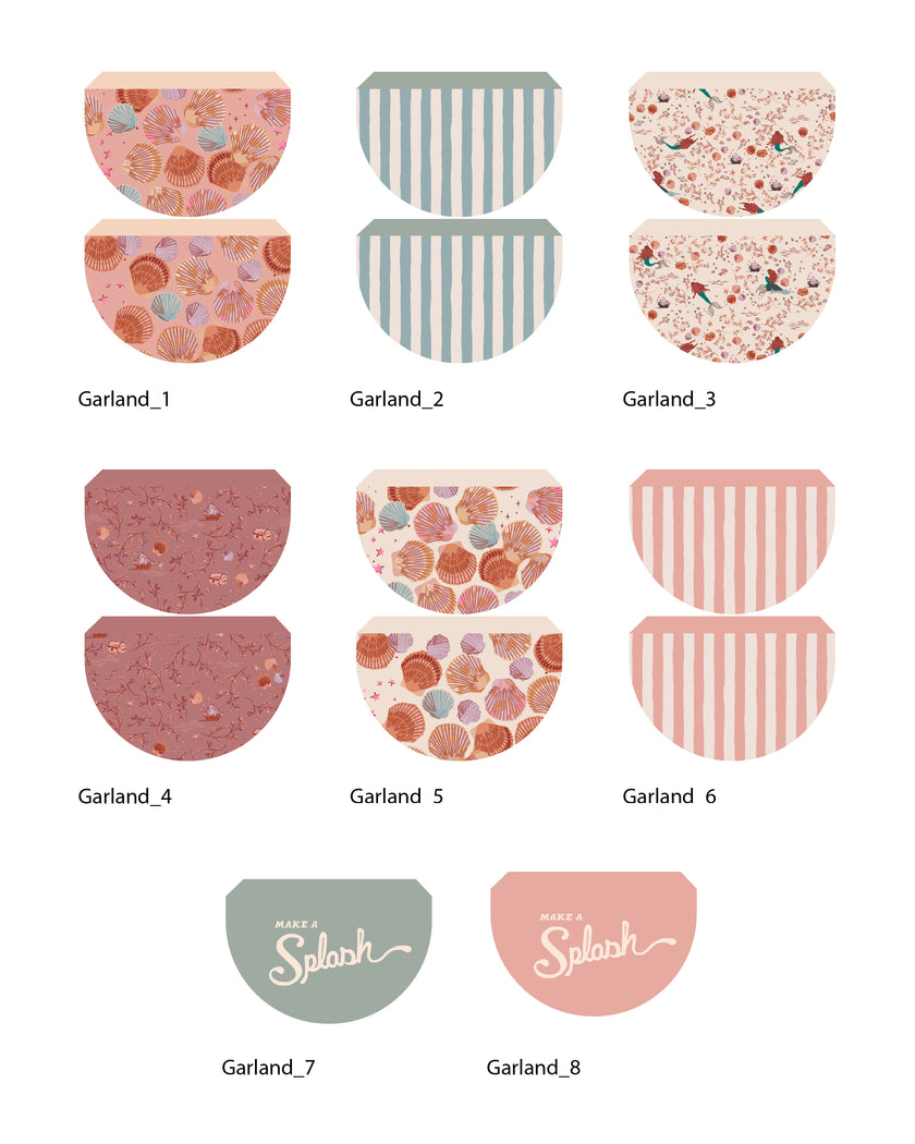 Mermaid Tags and Flags (Vol.3)