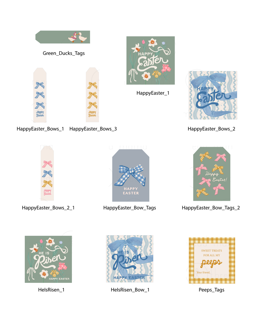 Spring Tags & Flags (Vol. 5)