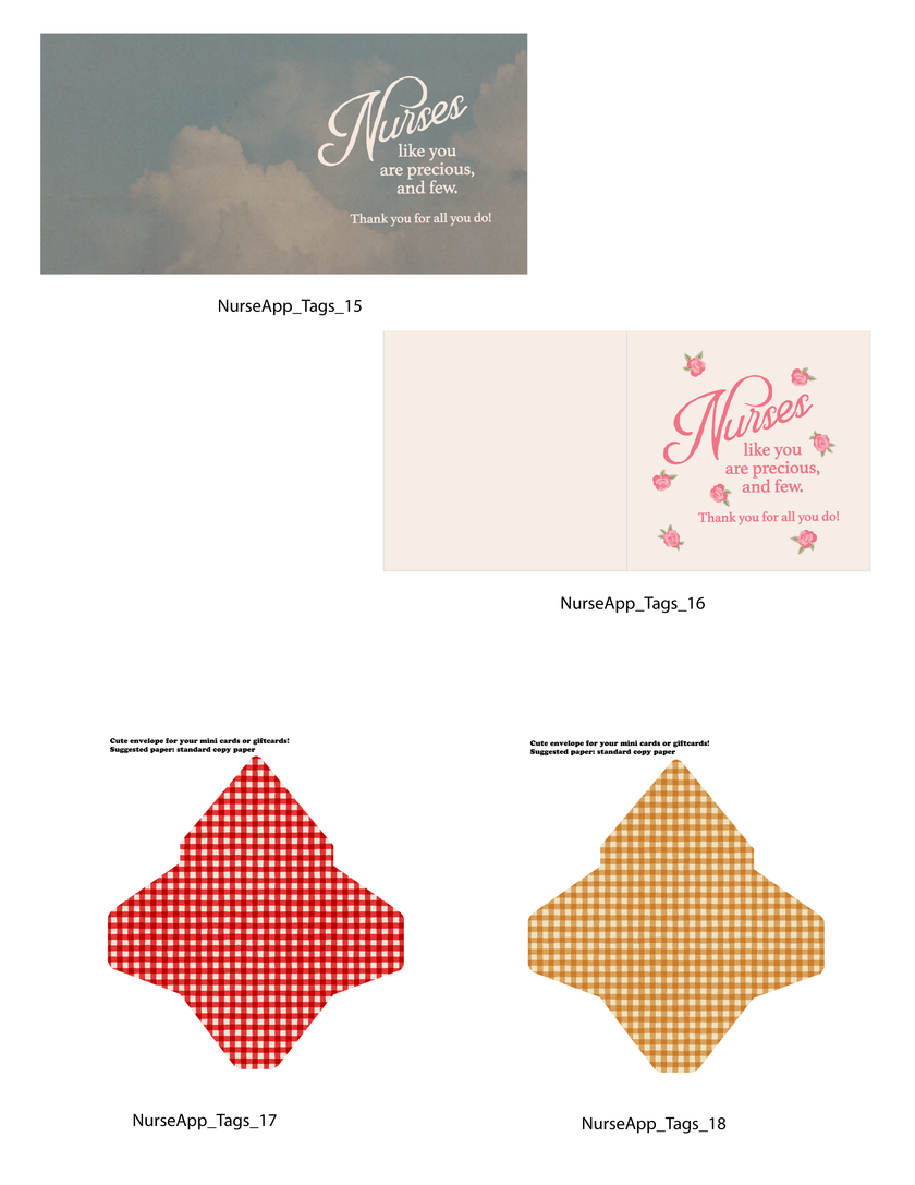 Happy Nurses Week Tags and Flags (Vol.3)