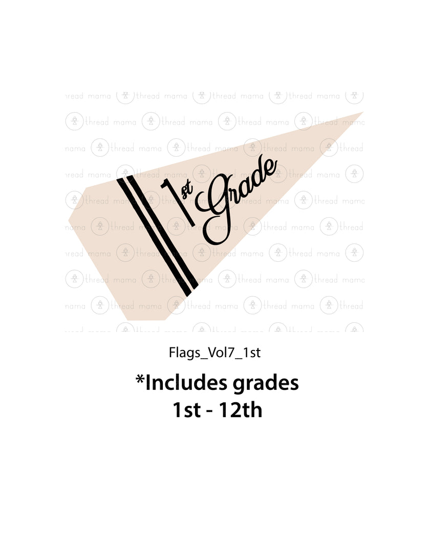 Back to School Pennants (Vol.7)