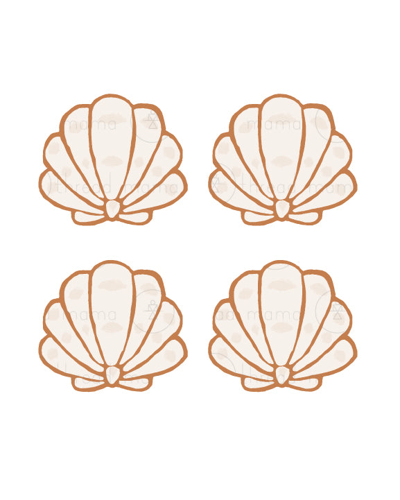 Hawaiian Birthday - Tags and Flags