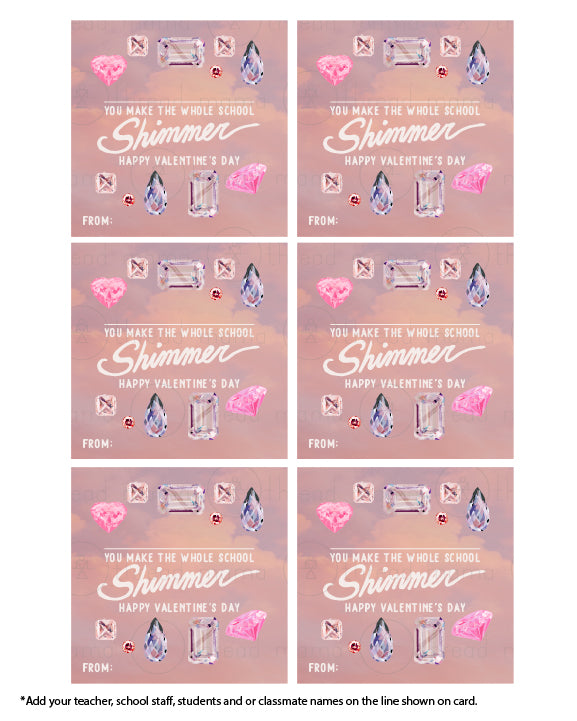 Valentine's Tags, Flags - (Vol.5)